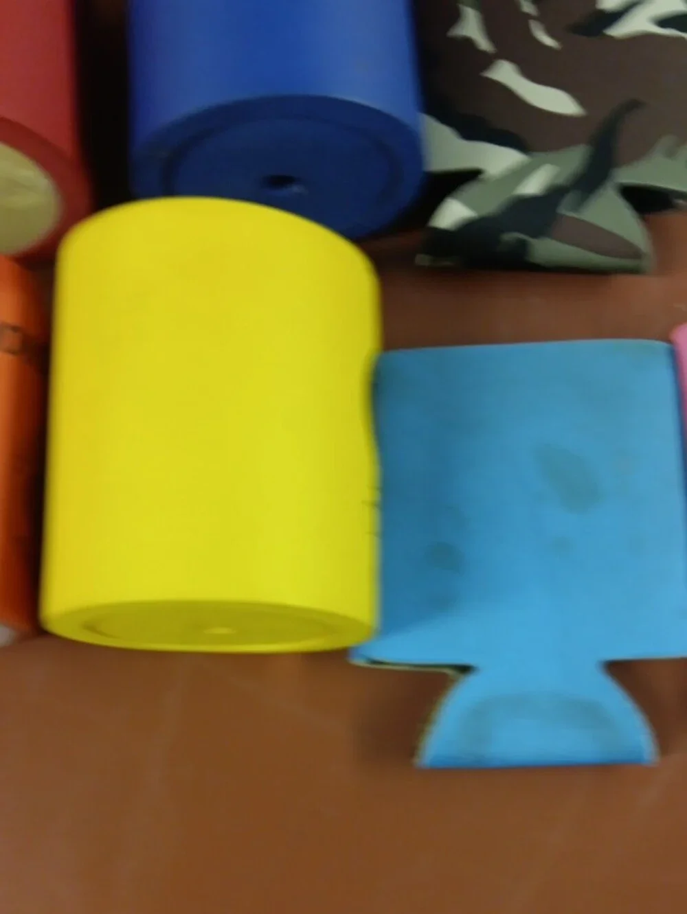 Assorted Color Can Coolers - Multipack Neoprene Koozies